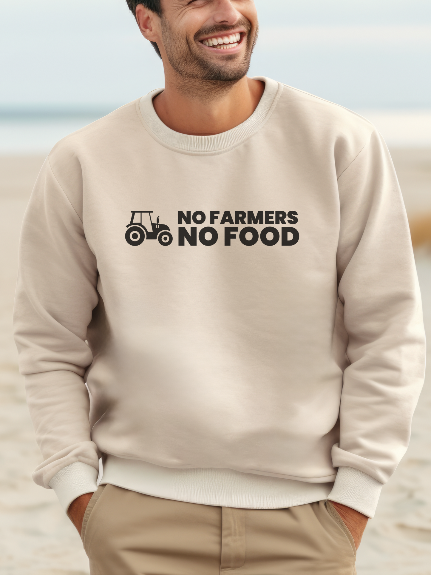 No Farmers No Food Sweatshirt